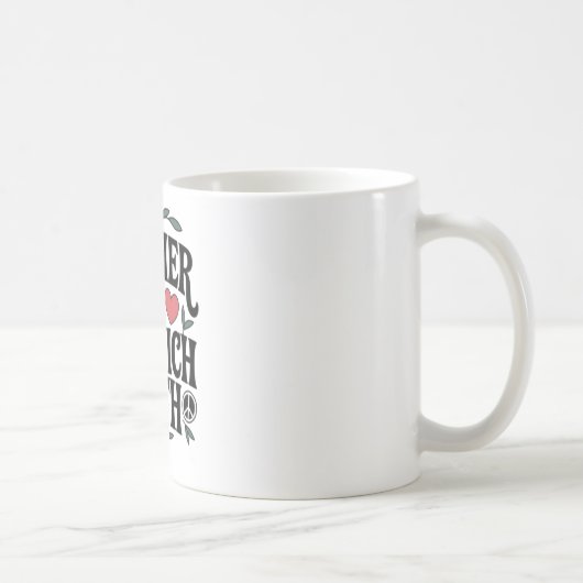 健康のヒント付き白いマグカップ コーヒーマグカップ (右)