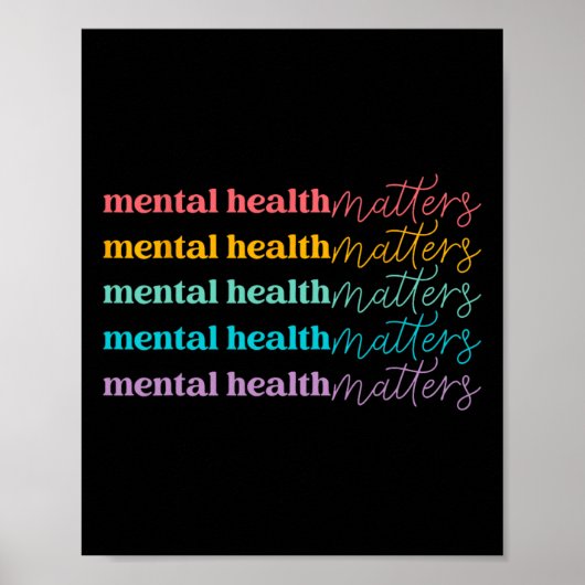 健康の問題が人間の脳疾患を待っているギフト ポスター (正面)