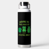 健康の回復が早く良くなる ウォーターボトル (背面)