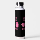 健康の回復が早く良くなる ウォーターボトル (右面)