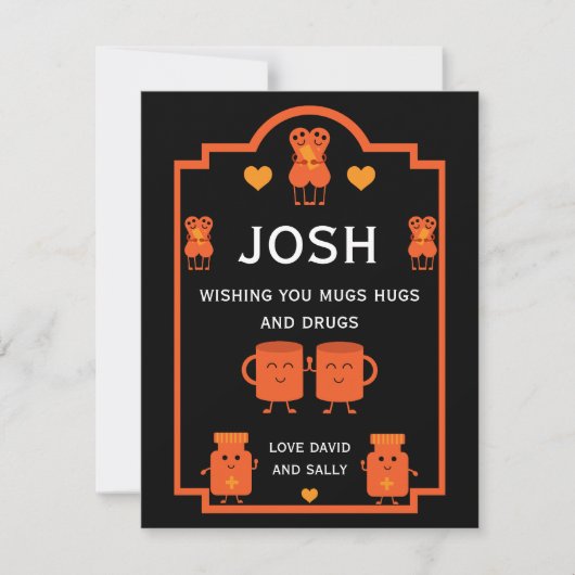 健康の回復が早く良くなる カード (正面)