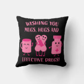 健康の回復が早く良くなる クッション (裏面)