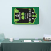 健康の回復が早く良くなる 横断幕 (トレードショー)