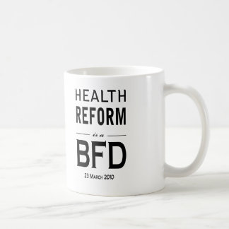健康の改良はBFDです コーヒーマグカップ
