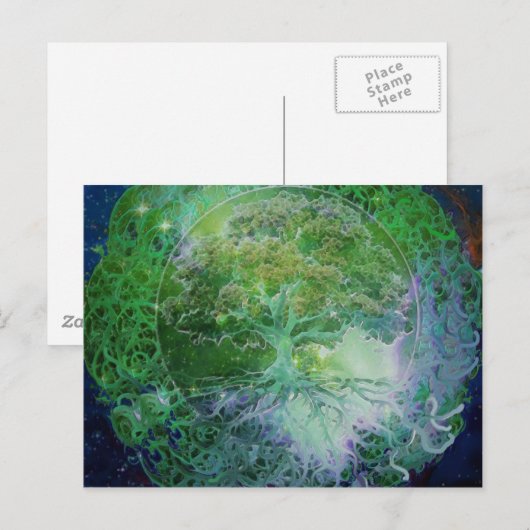 健康の木 ポストカード (正面/裏面)