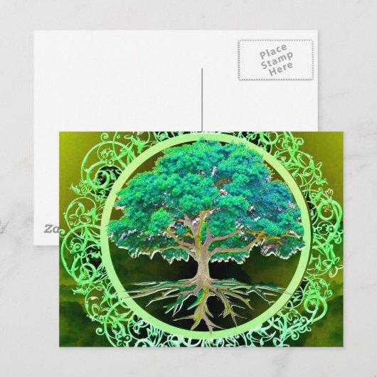 健康の木 ポストカード (正面/裏面)