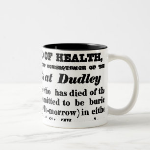 健康のDudley板 ツートーンマグカップ