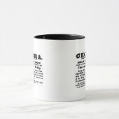 健康のDudley板 マグカップ (中央)