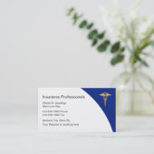 健康のInsuraceの名刺 名刺 (スタンド正面)