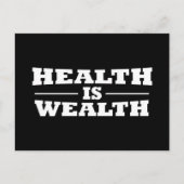 健康は富なり シーズンポストカード (正面)