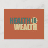 健康は富なり シーズンポストカード (正面)