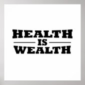 健康は富なり ポスター (正面)