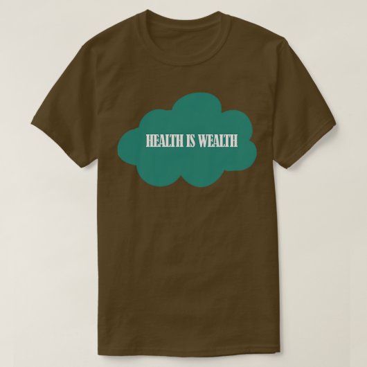 健康は富2 Tシャツ (デザイン正面)