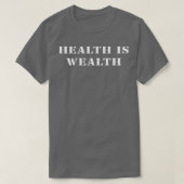 健康は富2 Tシャツ (デザイン正面)