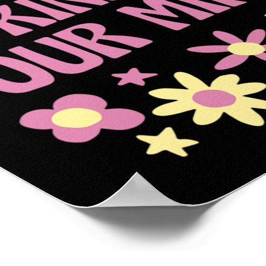 健康は心に優しい ポスター (角)