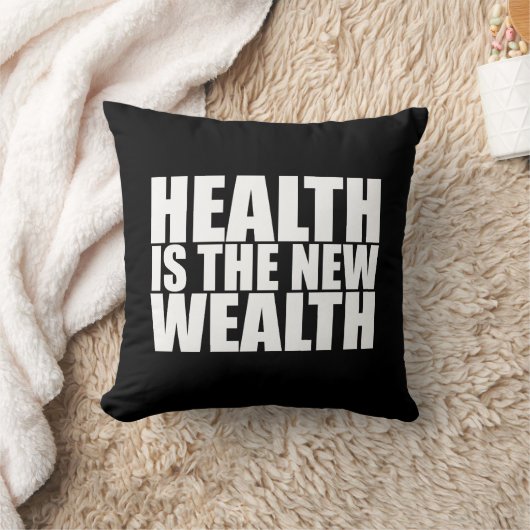 健康は新富だ クッション (ブランケット)