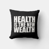 健康は新富だ クッション (正面)