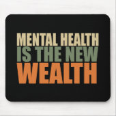 健康は新富だ マウスパッド (正面)