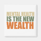 健康は新富だ マグネット (正面)