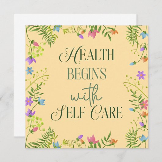 健康は自己開始気に シーズンカード (正面/裏面)