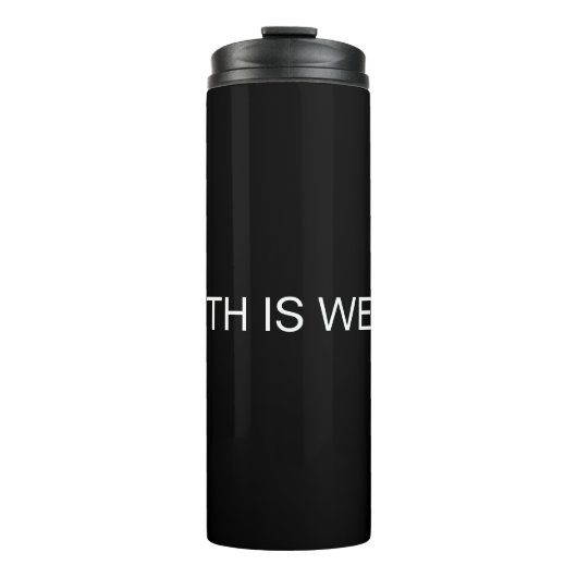 健康は金の熱タンブラー タンブラー (正面)