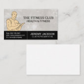 健康インストラクター 名刺 (正面/裏面)