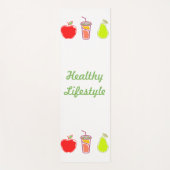 健康カラフル生活食品・飲料芸術 ヨガマット (正面)