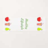 健康カラフル生活食品・飲料芸術 ヨガマット (正面(横))