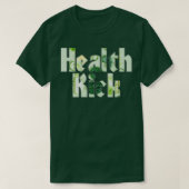 健康キック Tシャツ (デザイン正面)