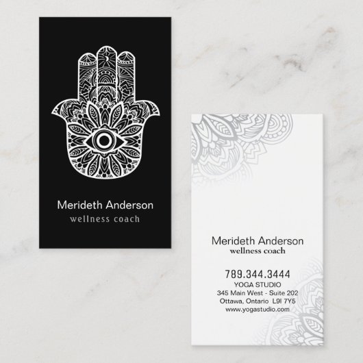 健康コーチの名刺 名刺 (正面/裏面)