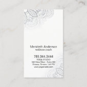 健康コーチの名刺 名刺 (裏面)