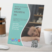 健康スパポスターフライヤーウェルネスセンタージムのフィット 台座サイン (インサイチュ)