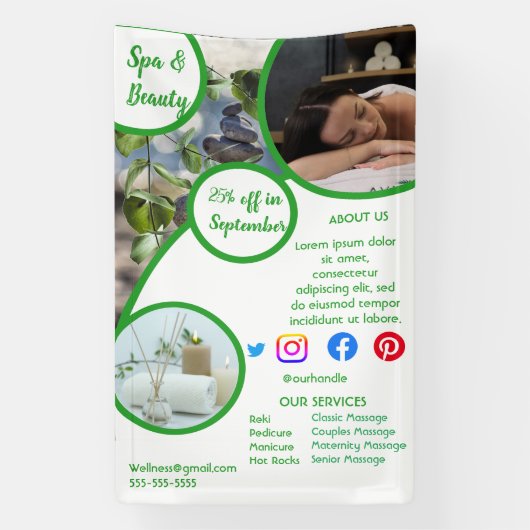 健康スパポスターフライヤーウェルネスセンタージムのフィット 横断幕 (縦)