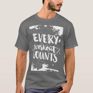 健康スポーツフィットネスカッコいいすべてのトレーニングco tシャツ