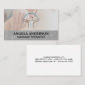 健康セラピー | マッサージスパ 名刺 (正面/裏面)