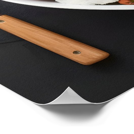 健康ダイエット食ハート丼 ポスター (角)