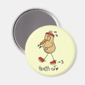 健康ナットTシャツとギフト マグネット (正面/裏面)