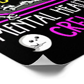 健康ナースサイコブクルーズ看護ハロウィーン ポスター (角)