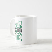 健康ナース精神看護は毎日がアドベンツである コーヒーマグカップ (正面左)