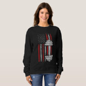 健康フィットネスジムトレーニングモチベーションAmerican スウェットシャツ (正面フル)