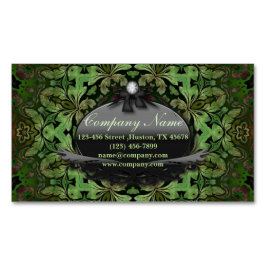 健康ホリスティックマッサージセラピストヨガマンダラ マグネット名刺