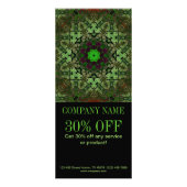 健康ホリスティックマッサージセラピストヨガマンダラ ラックカード (正面)