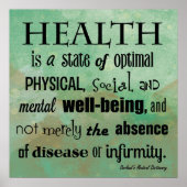 健康ポスターの定義 ポスター (正面)