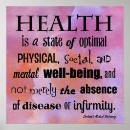 健康ポスターの定義 ポスター