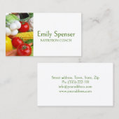 健康ミニマル生活/栄養士カード 名刺 (正面/裏面)