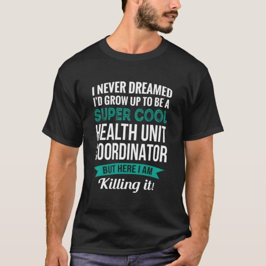 健康ユニッおもしろいトコーディネーターTシャツギフト Tシャツ (正面)