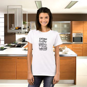 健康ライフスタイルケーキおもしろい引用文 Tシャツ