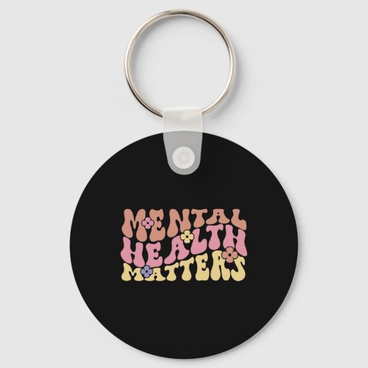 健康上の問題がスティグマを終わらせる2 キーホルダー (正面)