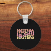 健康上の問題がスティグマを終わらせる2 キーホルダー (正面)