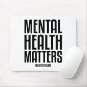 健康上の問題はスティグマを終了するメンタルヘルス認識 マウスパッド (マウス)